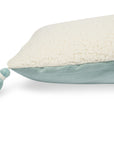 Cosset Body Pillow - Boucle / Marine Chambray