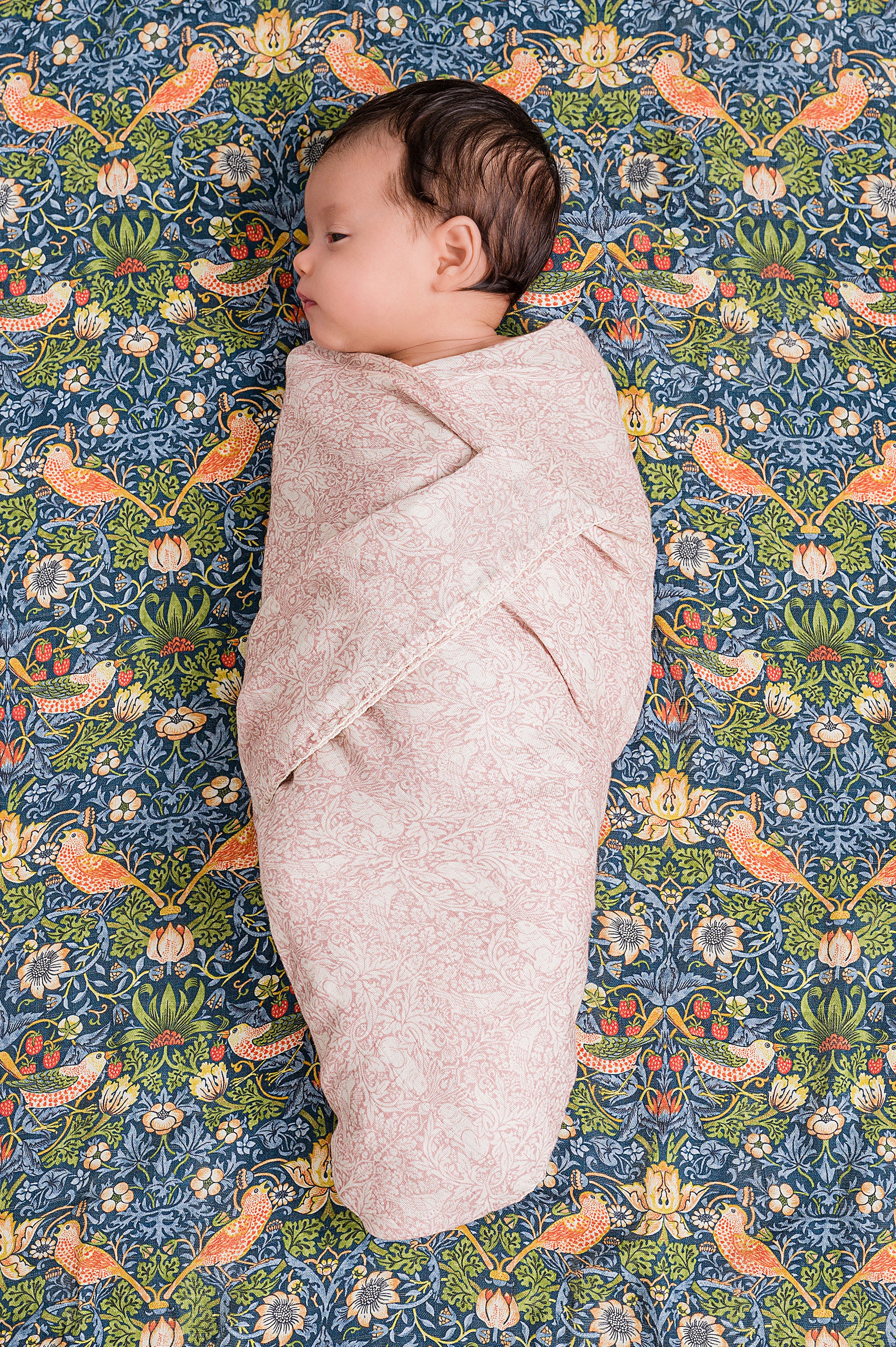 DockATot Swaddle - Brer Rabbit / Strawberry Thief