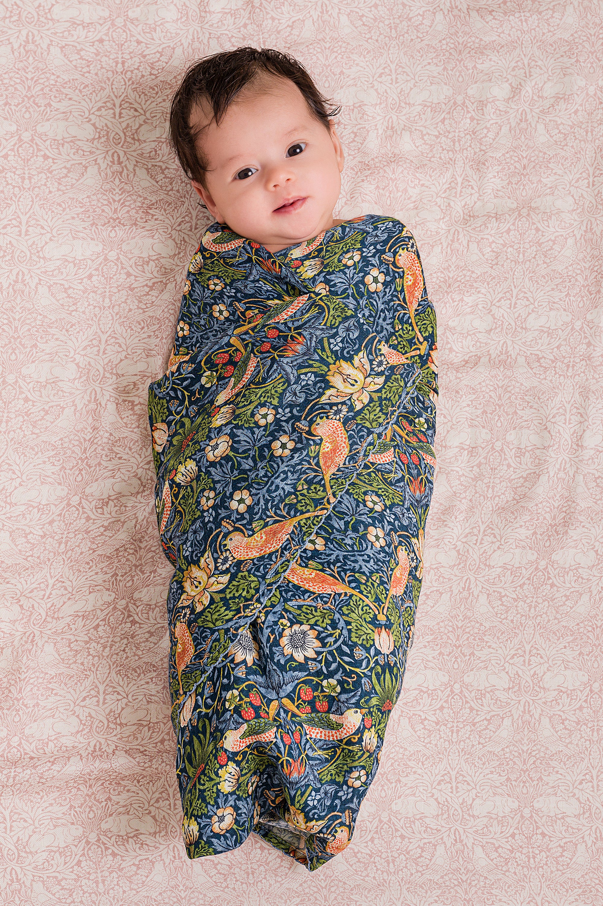 DockATot Swaddle - Brer Rabbit / Strawberry Thief